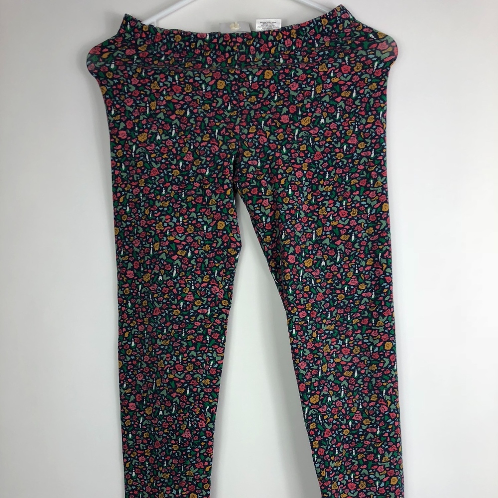 Hanna Andersson Girls Floral print leggings